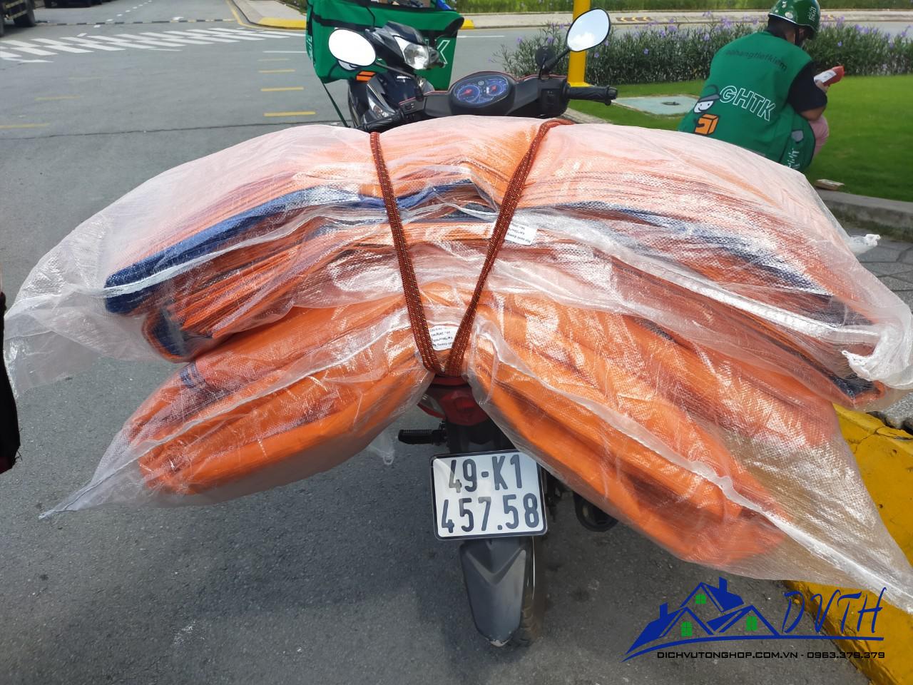 Bạt nhựa xanh cam tại Bạc Liêu
